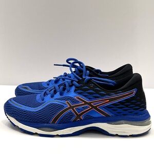 Asics Gel Cumulus 19 Women's Size 9.5 Running Shoes Blue Black T7B8N EXCELLENT